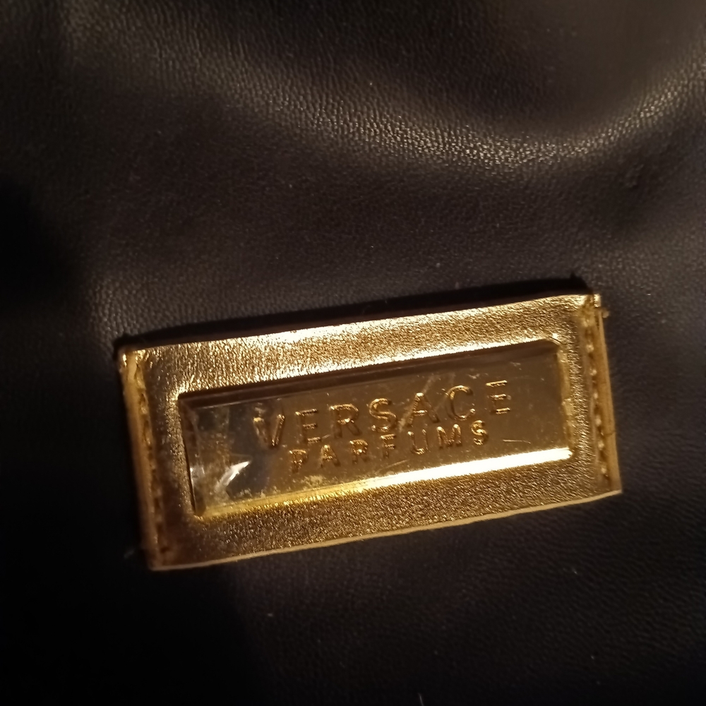 Versace Black and Gold Bag